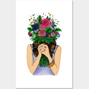 Flower Girl Posters and Art